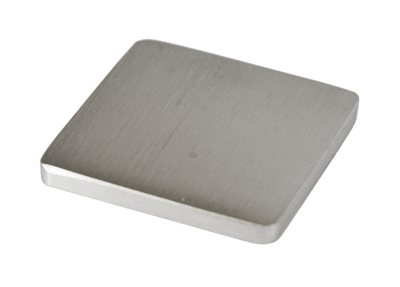 Ukončení jeklu navařovací, 40 x 40 mm, broušená AISI 304