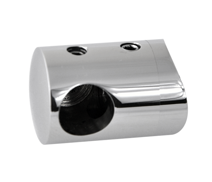 Držák tyče ø 12 mm (L) na trubku ø 42,4 mm, AISI 304