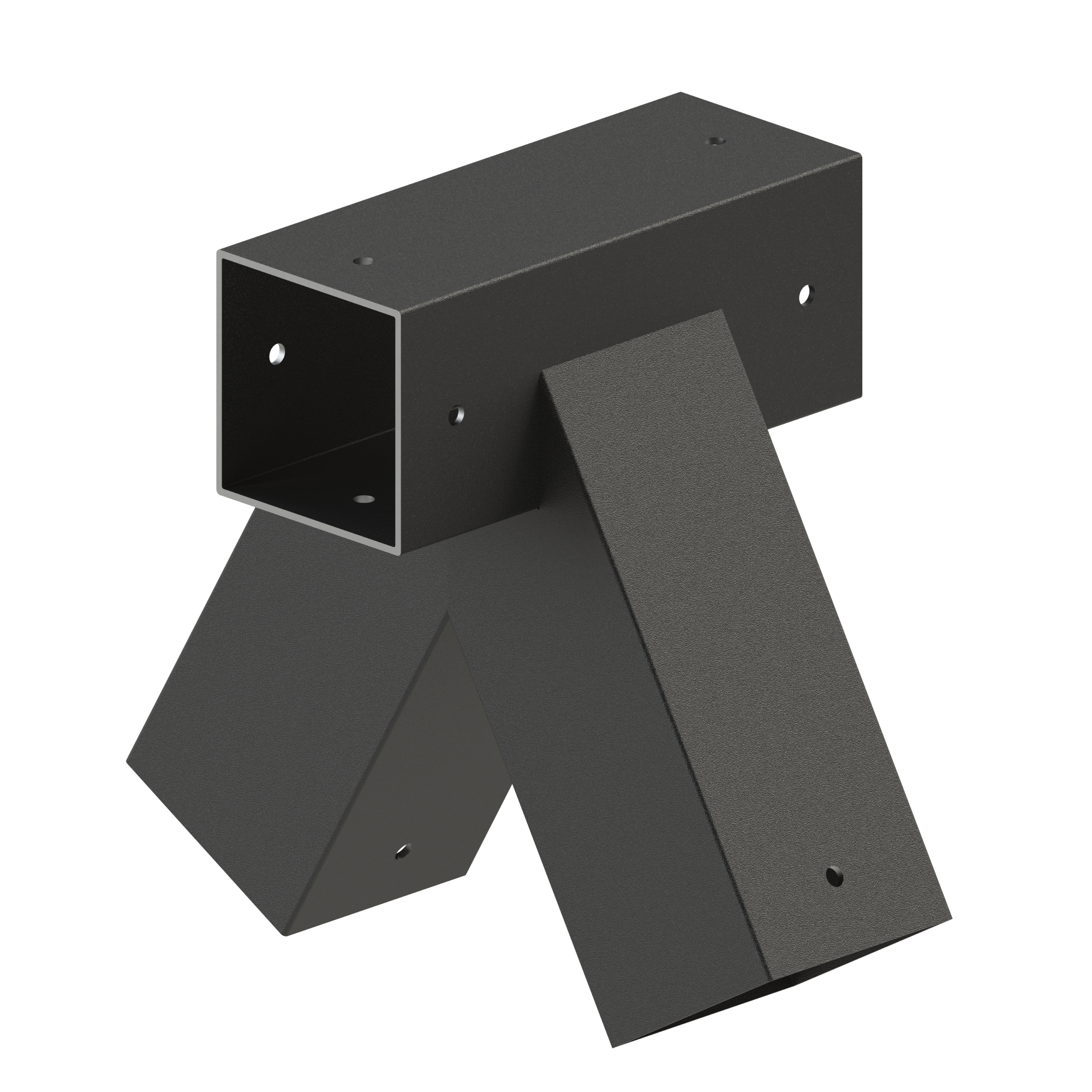 Rohová spojka na houpačku pro hranol 80x80mm, pozinkovaná ocel