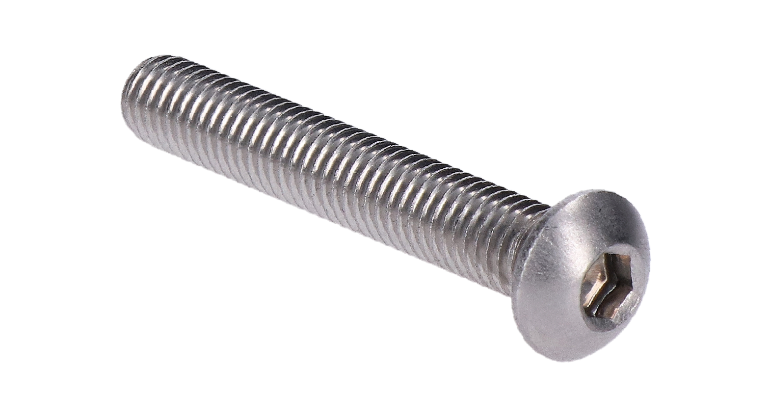 Nerezový šroub (M10x30mm) půlkulatá hlava, imbus, DIN7380 /AISI304