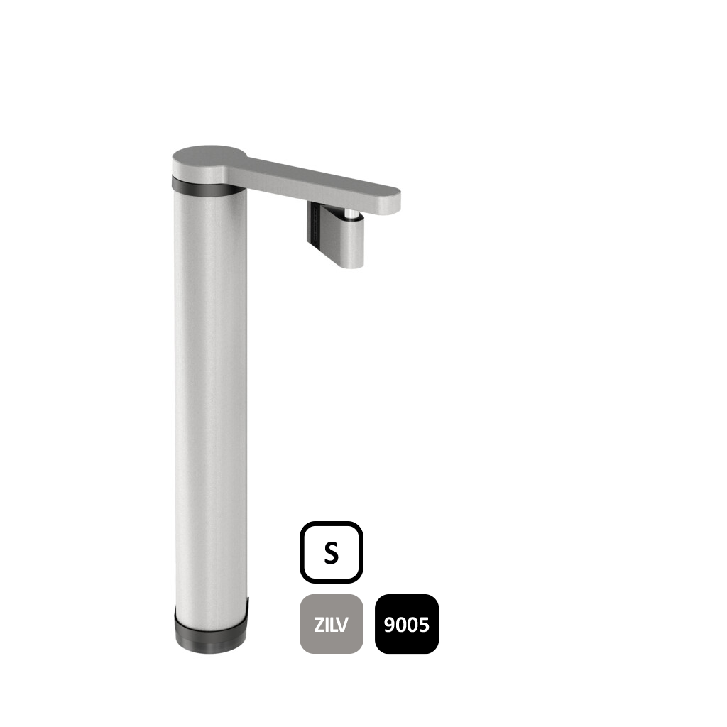 LOCINOX pohon pre krídlové brány do 100 kg, G, SILV