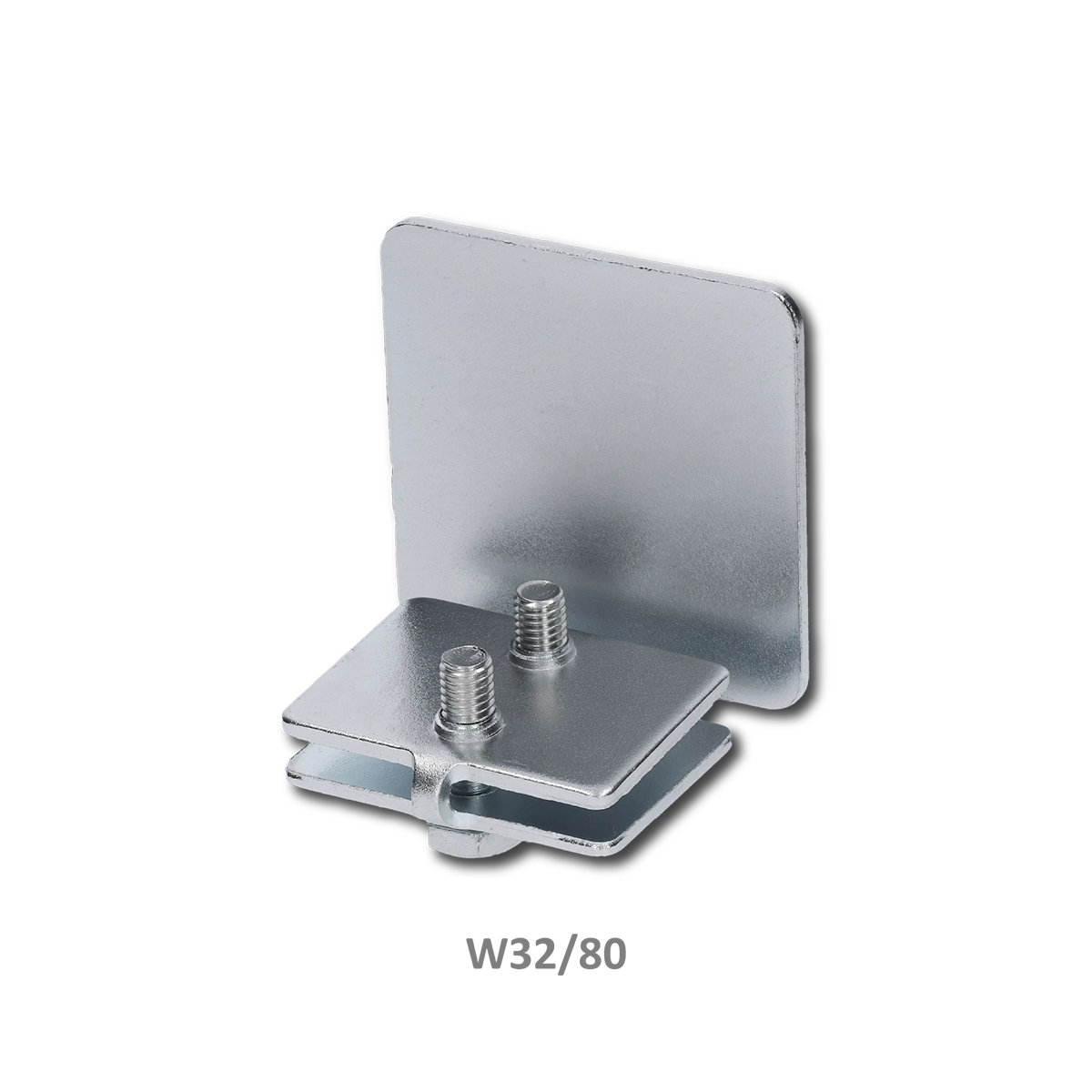 Pozinkovaná krytka pro C-profil 80 x 80 mm