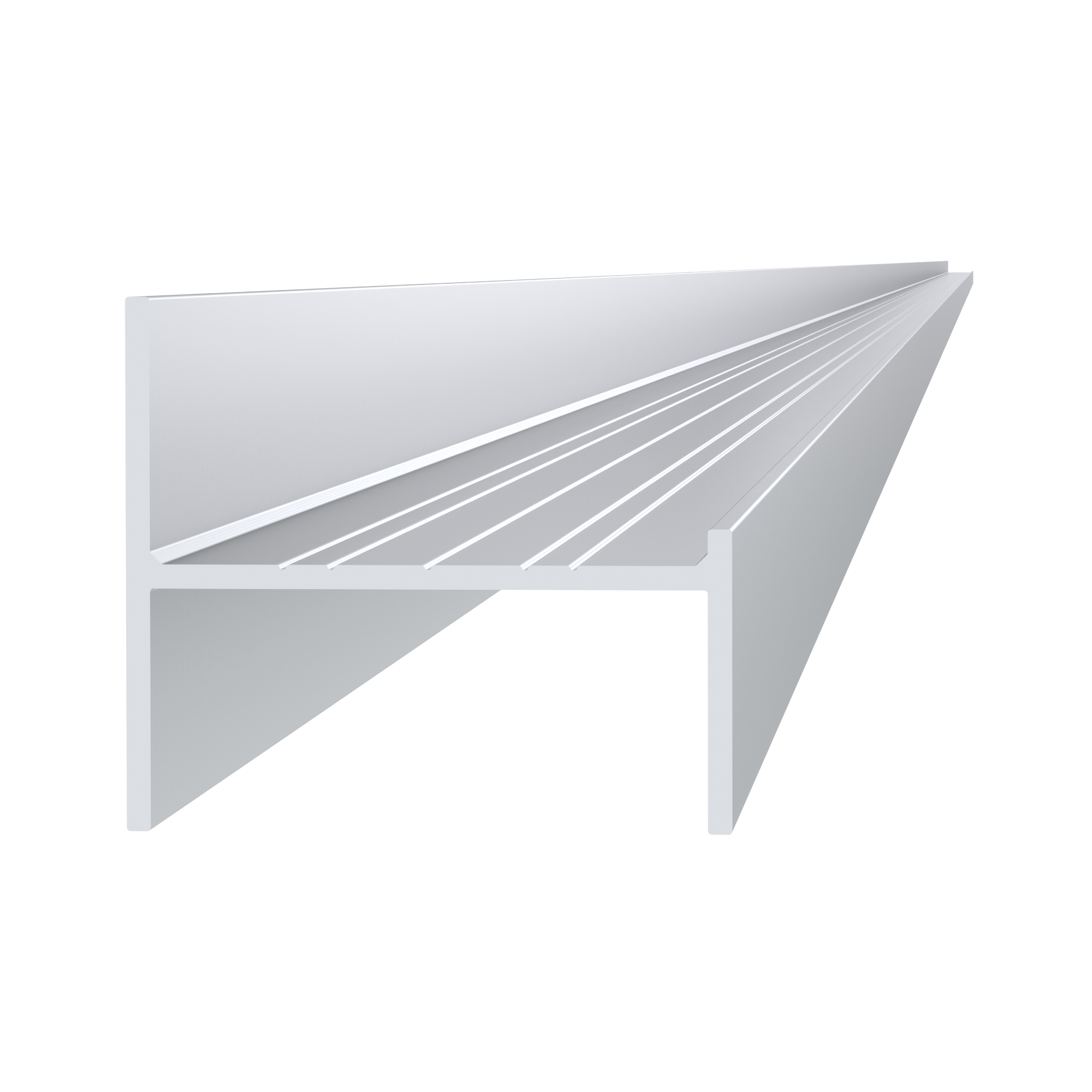 UT profil 50x44mm, L-6000mm, hliník bez povrchové úpravy