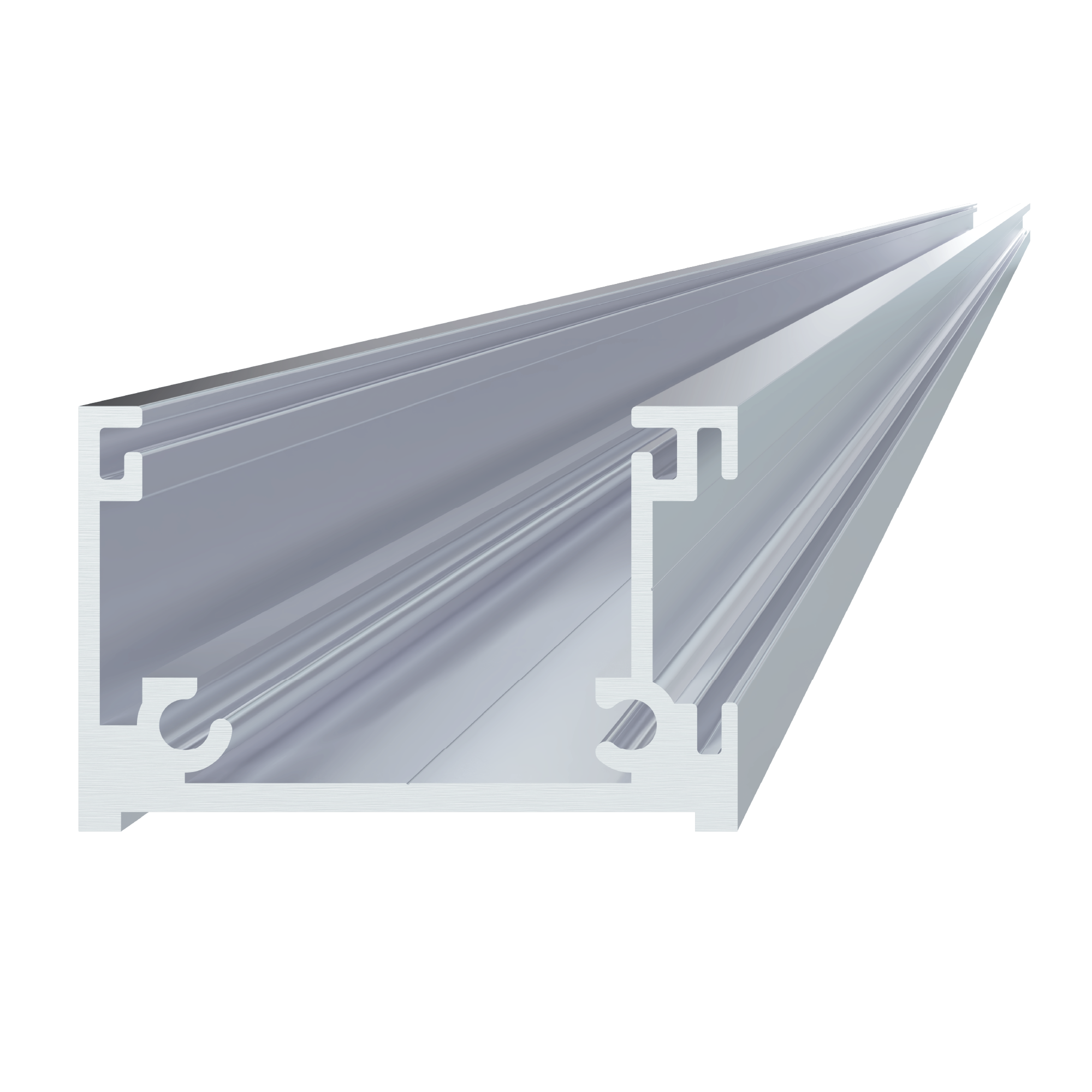 Montážní profil 62x40mm, bez povrchové úpravy, L-6000mm