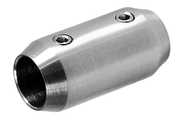 Spoj přímý na trubku ø 12 mm, broušená nerez AISI 304