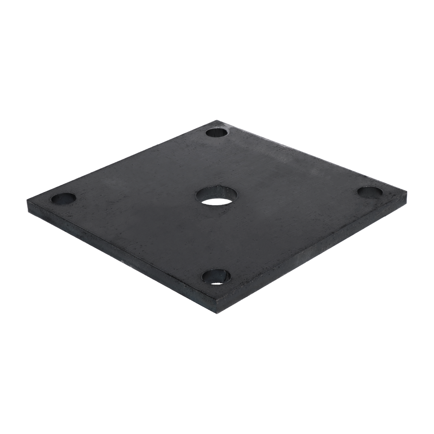 Plotna 150x150x10mm s otvormi 13mm, bez povrchový úpravy