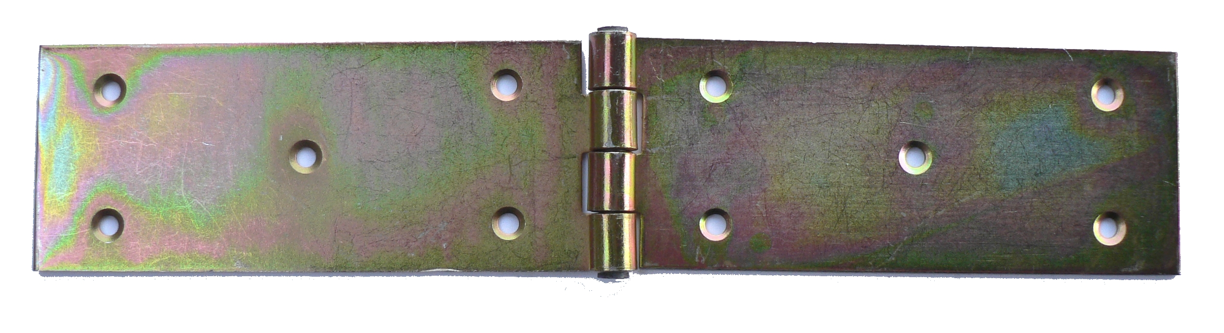 Závěs pásový 252 x 50 mm, žlutý zinek