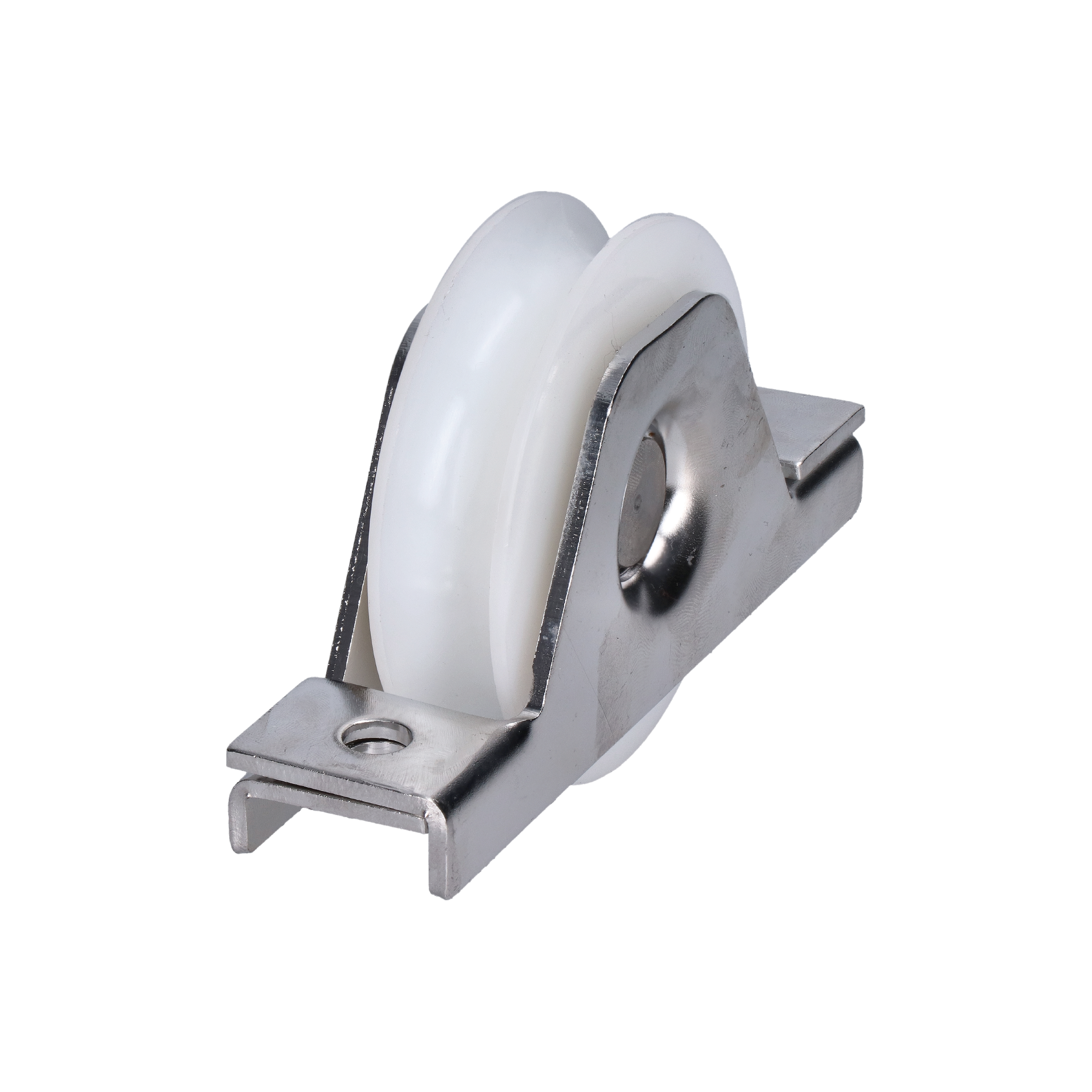 Vodicí kladka ø78mm s nylonovým kolečkem, AISI304