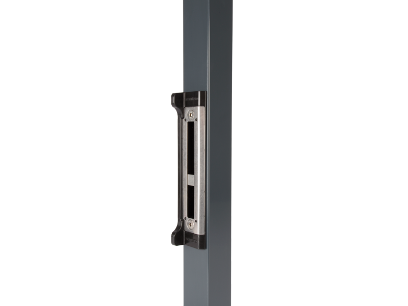 LOCINOX® SFKI dorazová lišta z nerezavějící oceli pro zámky FORTYLOCK, FIFTYLOCK, SIXTYLOCK, na profil 40x40mm