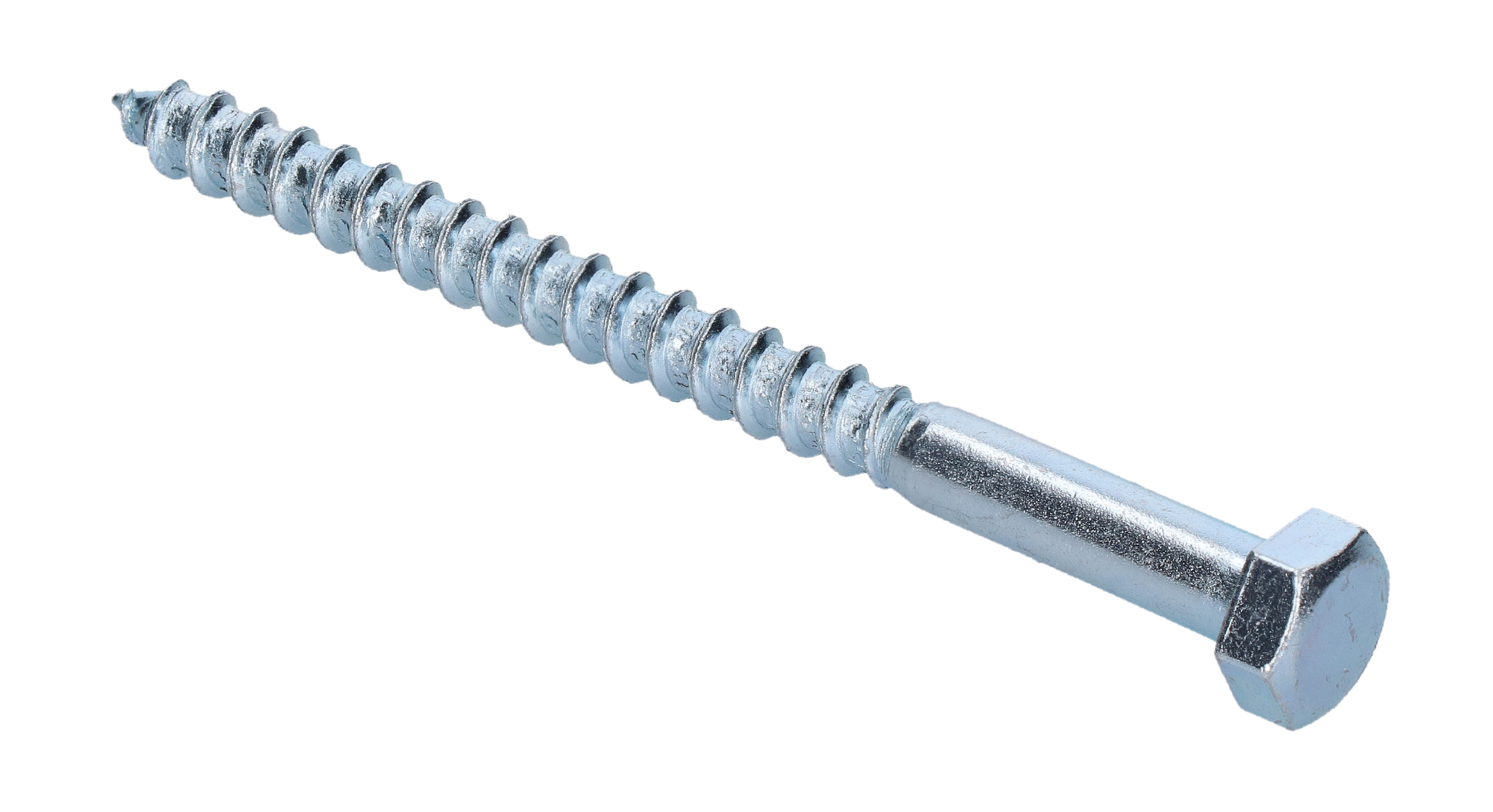 Skrutka podstavcová, 6x40, 6hr. hlava, DIN 571, pozink