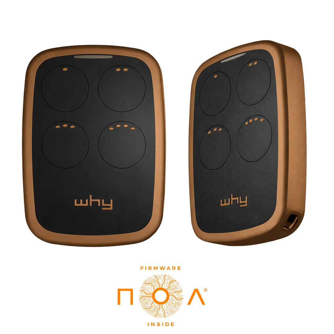 Vysílač Evo2 NOA MINI 4kanál, 433/868 MHz, tabák