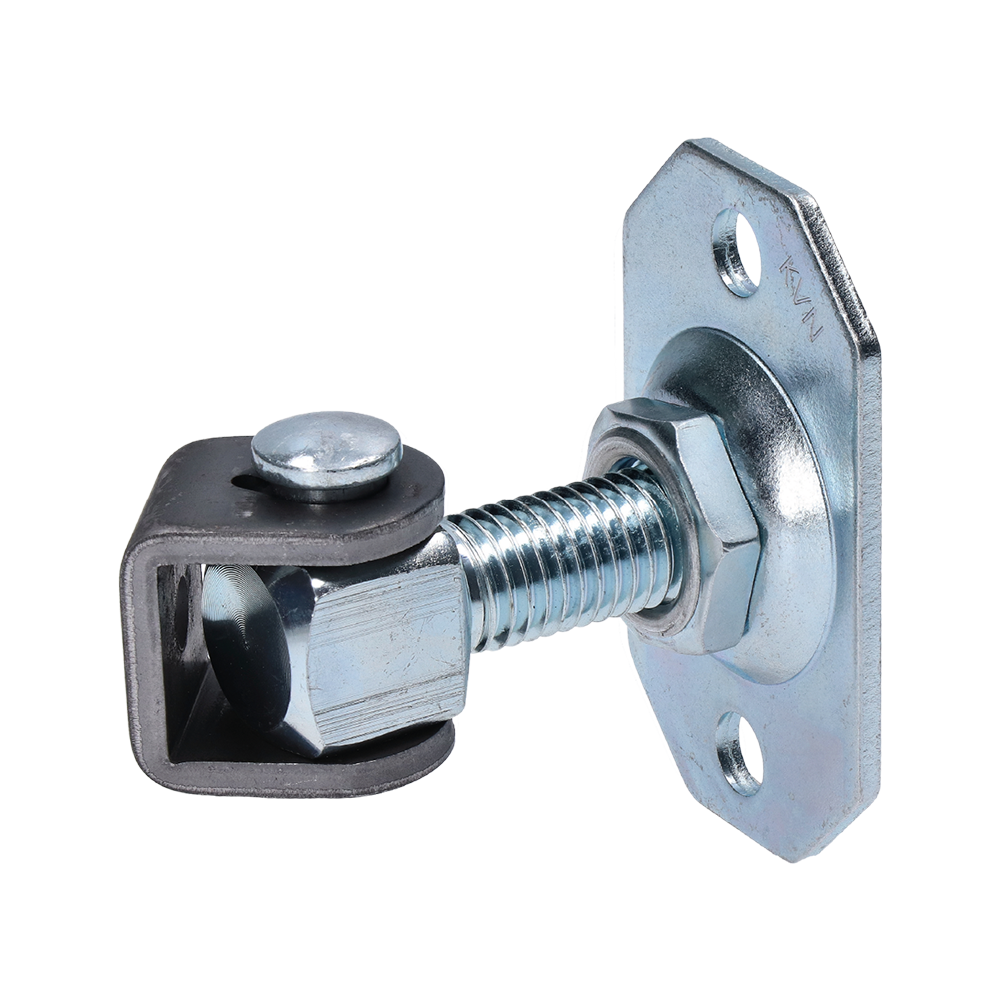 Závěs M20 s plotnou 88 x 90 mm, nastavitelný, pozink