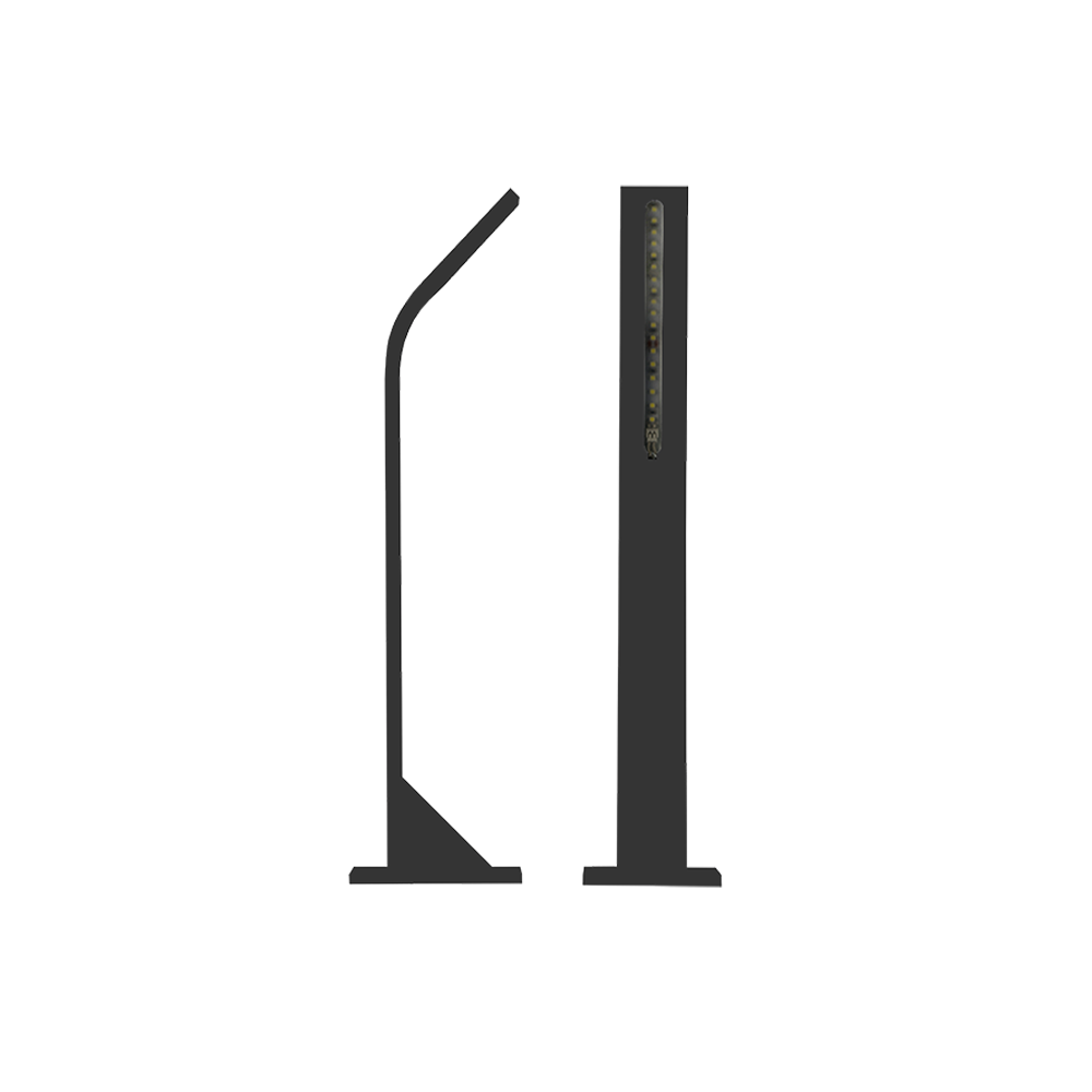 Venkovní LED osvětlení STIK S DOWN barva RAL 7016, H-404mm