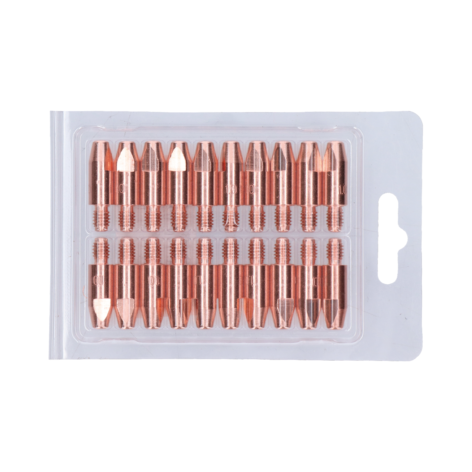 Proudová tryska M6x28 E-Cu fi. 1mm 20ks balení