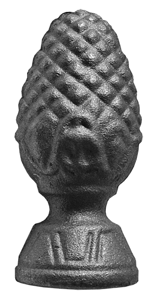 Šiška ozdobná H 90 x L 40 mm