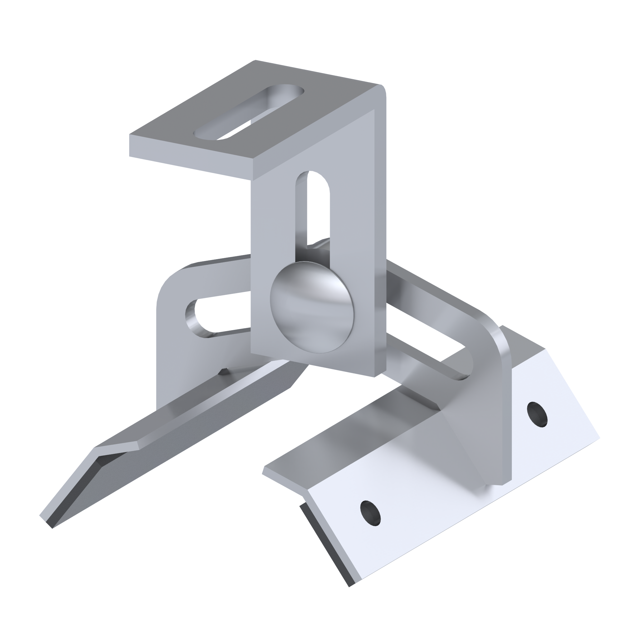 Střešní držák pro trapézový plech. Nerez A2