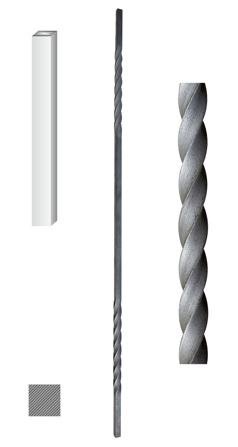 Tyč 12 x 12 x 1000 mm