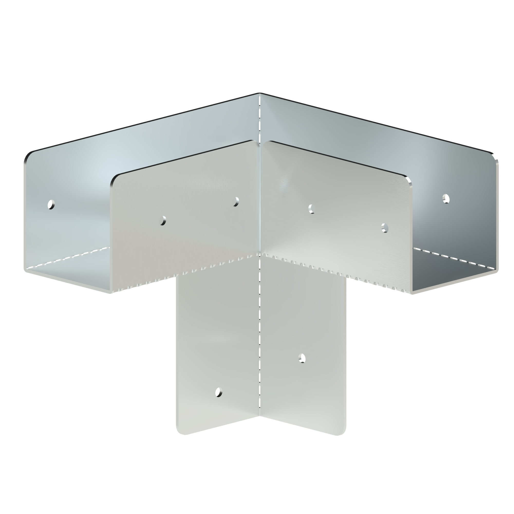 Spojka na hranol 100 x 100 mm, pozinkovaná ocel