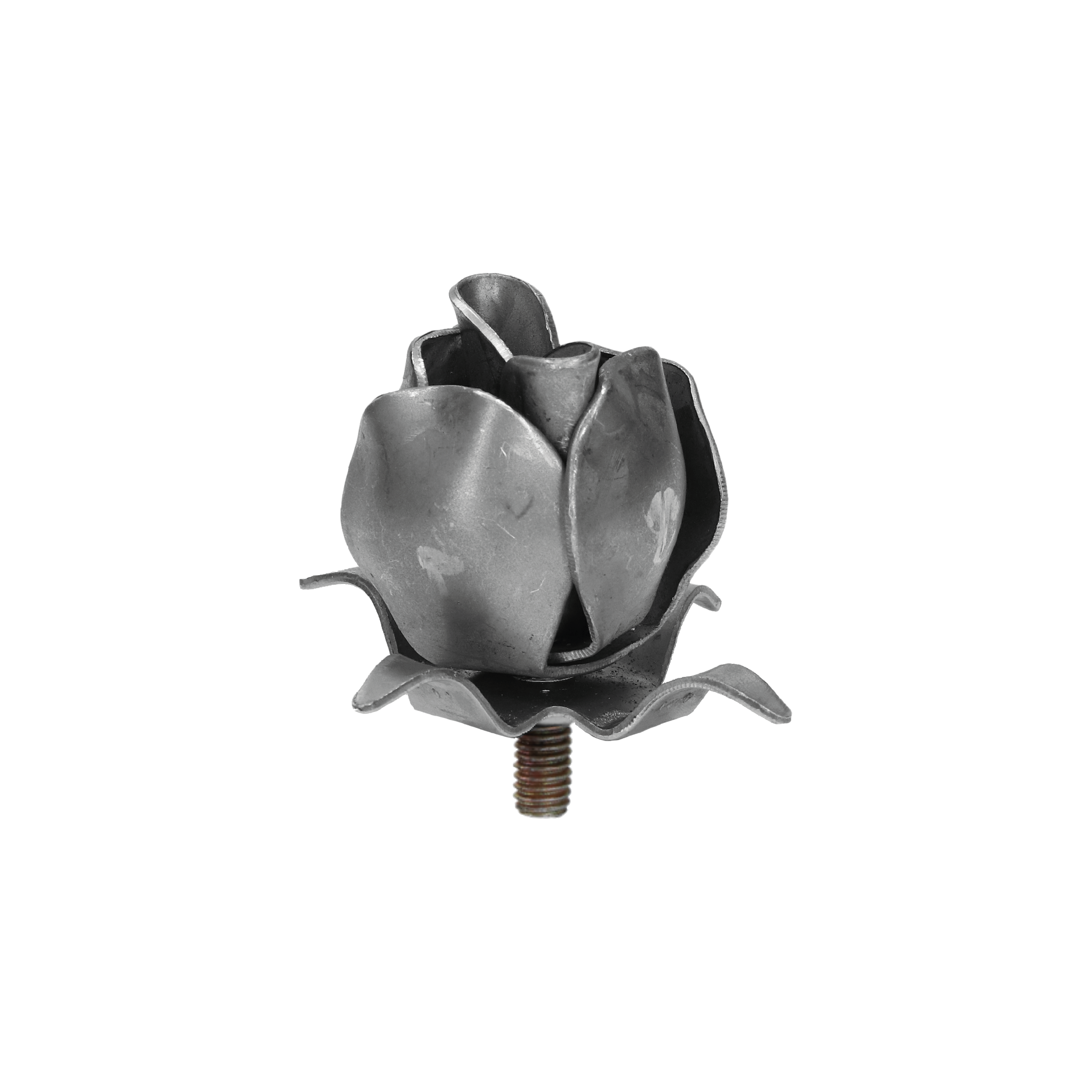 Růže  H 45 x L 45 mm, tl. 1,5 mm, se závitem M6