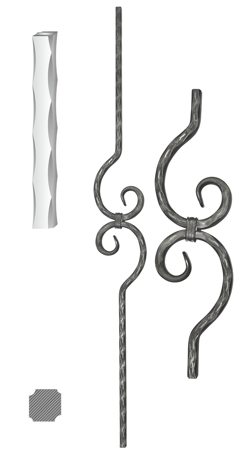 DOPRODEJ tyč 12 x 12 mm, 110 x 900 mm