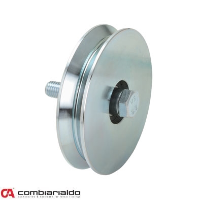 Kladka ø 40mm jednoložisková Combi Arialdo, V profil, nosnost 60kg