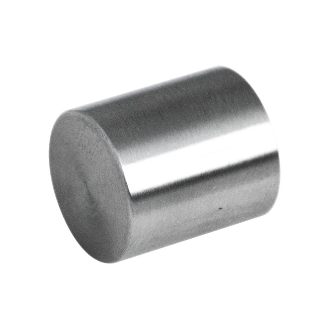 Ukončení na trubku ø 16 mm, broušená nerez AISI 304