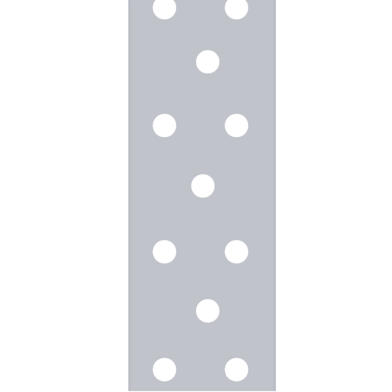 Montážní páska, 40mm x 10m, 2,0mm pozink