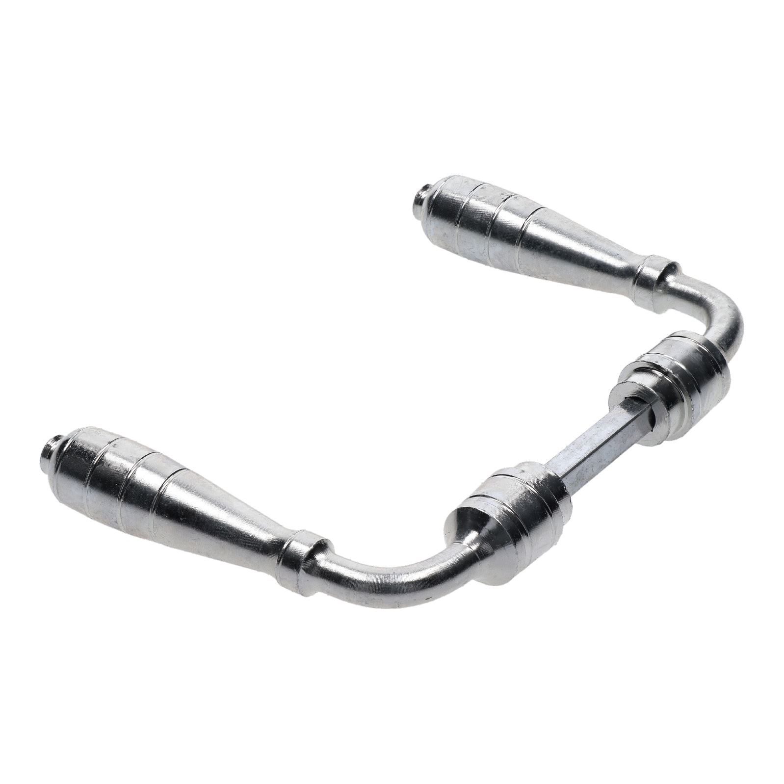 Klika 120 x 80 mm, průměr osazení 18 mm, zinek