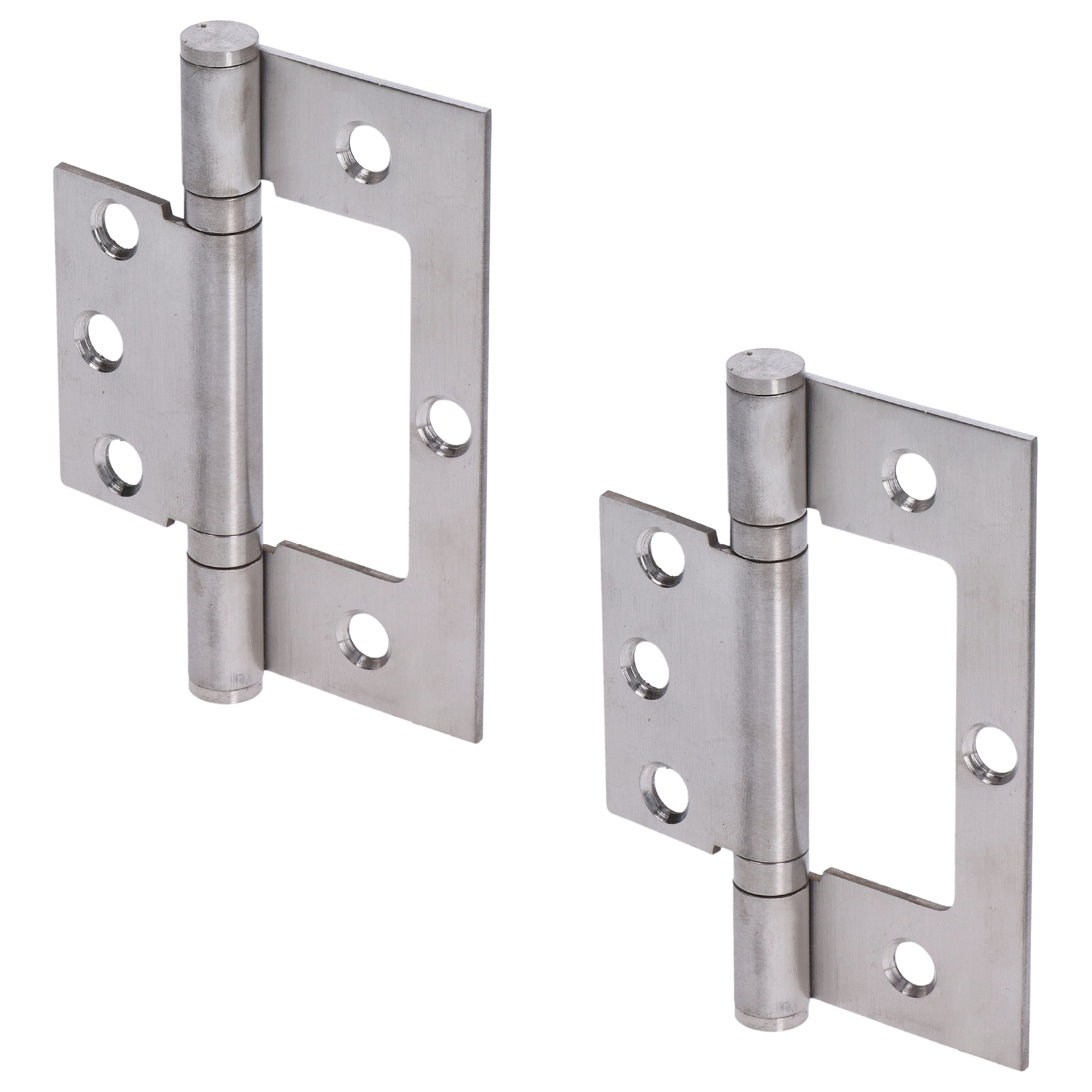 Nerezové panty, max. nosnost: 60kg, broušená nerez AISI304