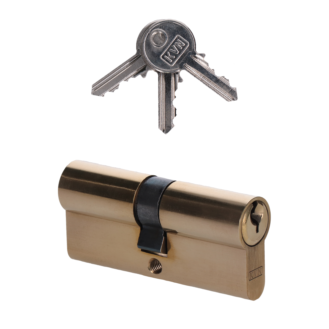 Cylindrická vložka EURO 35/35mm, mosazná, 3 klíče, šroub M5x65mm