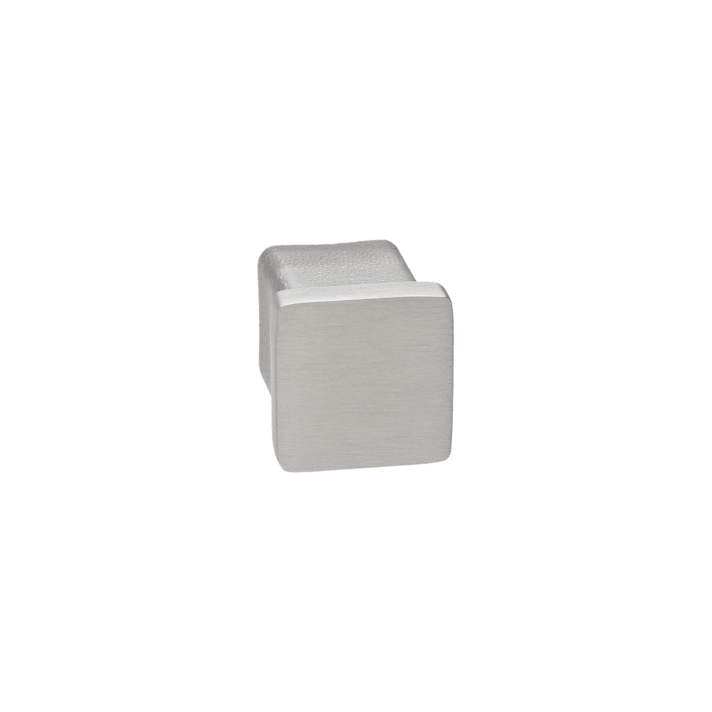 Ukončení na jekl 20 x 20 mm, broušená nerez AISI 304