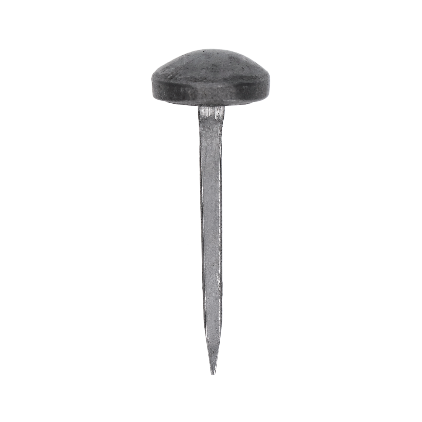 Kovaný hřebík, hlavička ø 16 x 7 mm, hrot 3 x 2 x 37 mm