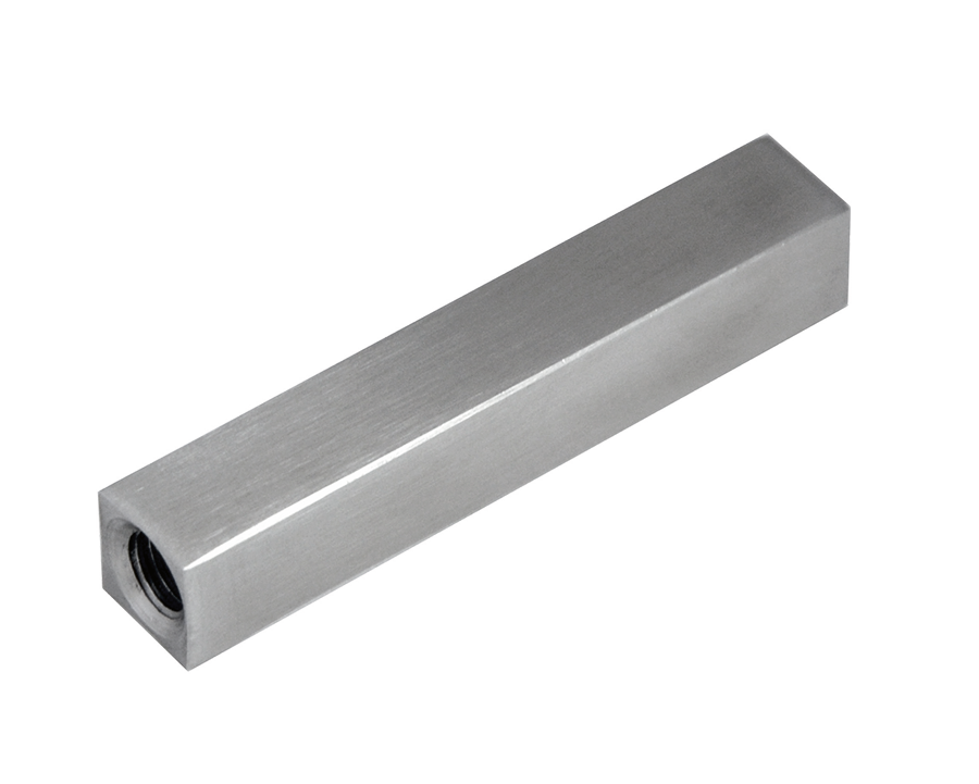 Čep 12 x 12 mm, L = 68 mm, závit M6/M8, broušená AISI 304