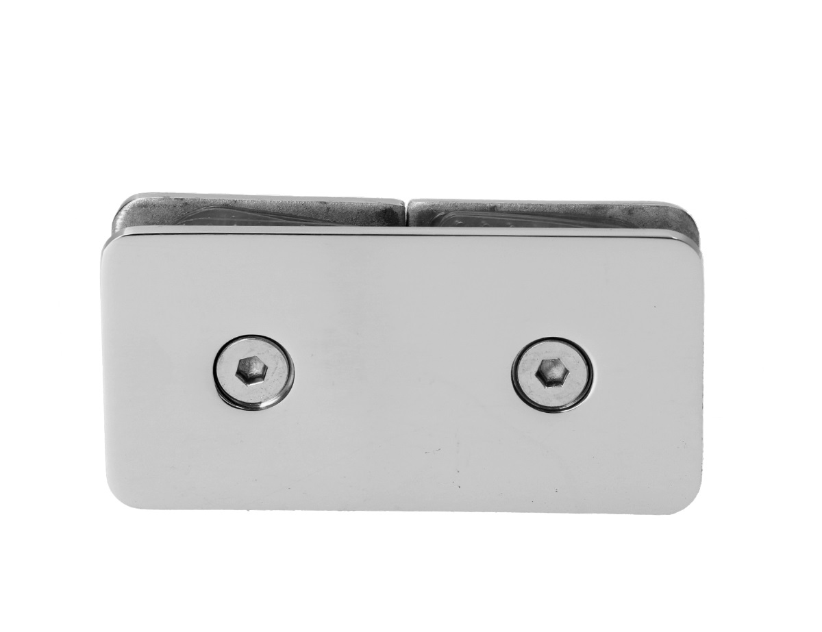 Svorka skla mezi skla 180°, sklo 8 - 10 mm, AISI 304