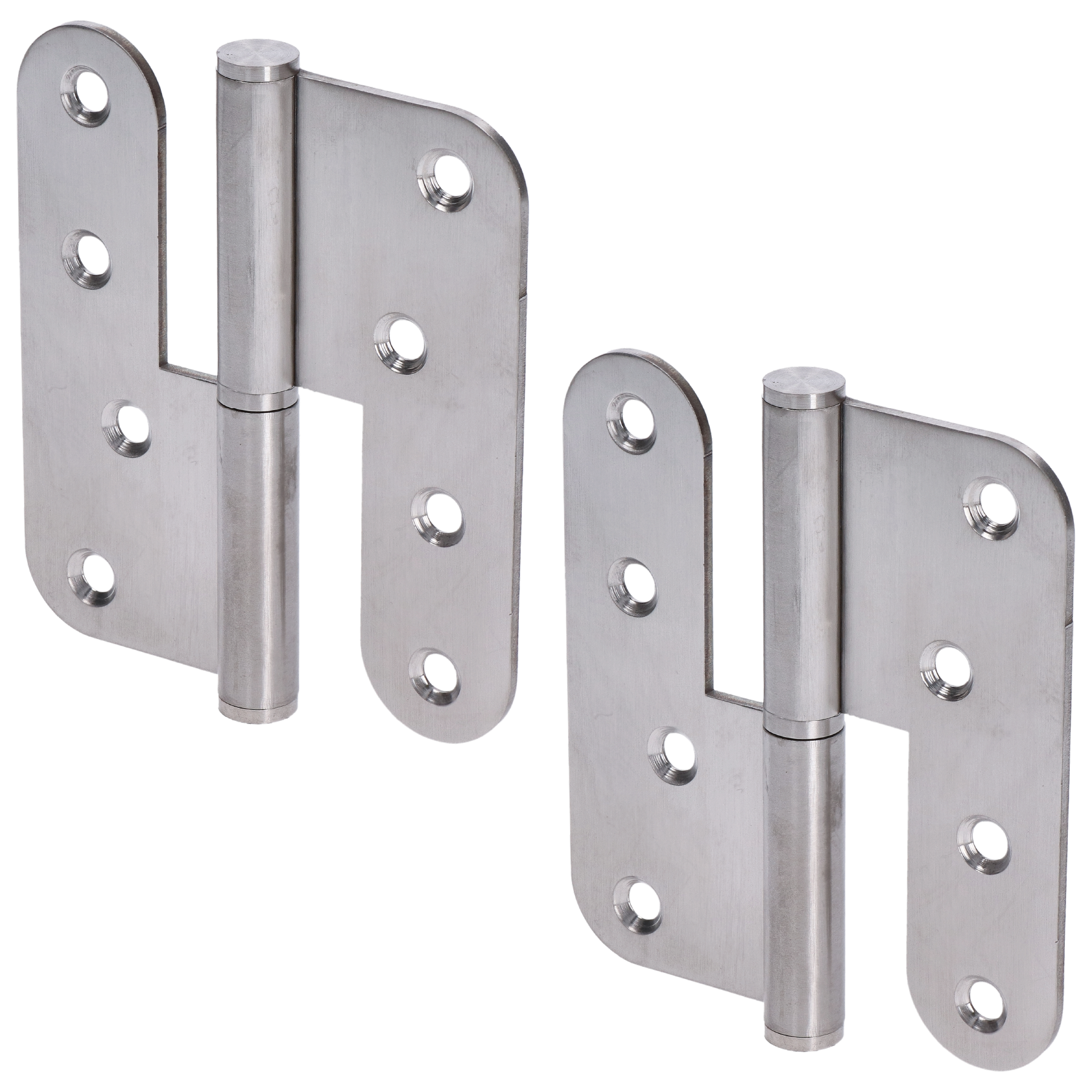 Panty (levé), max. nosnost: 80kg, broušená nerez AISI304