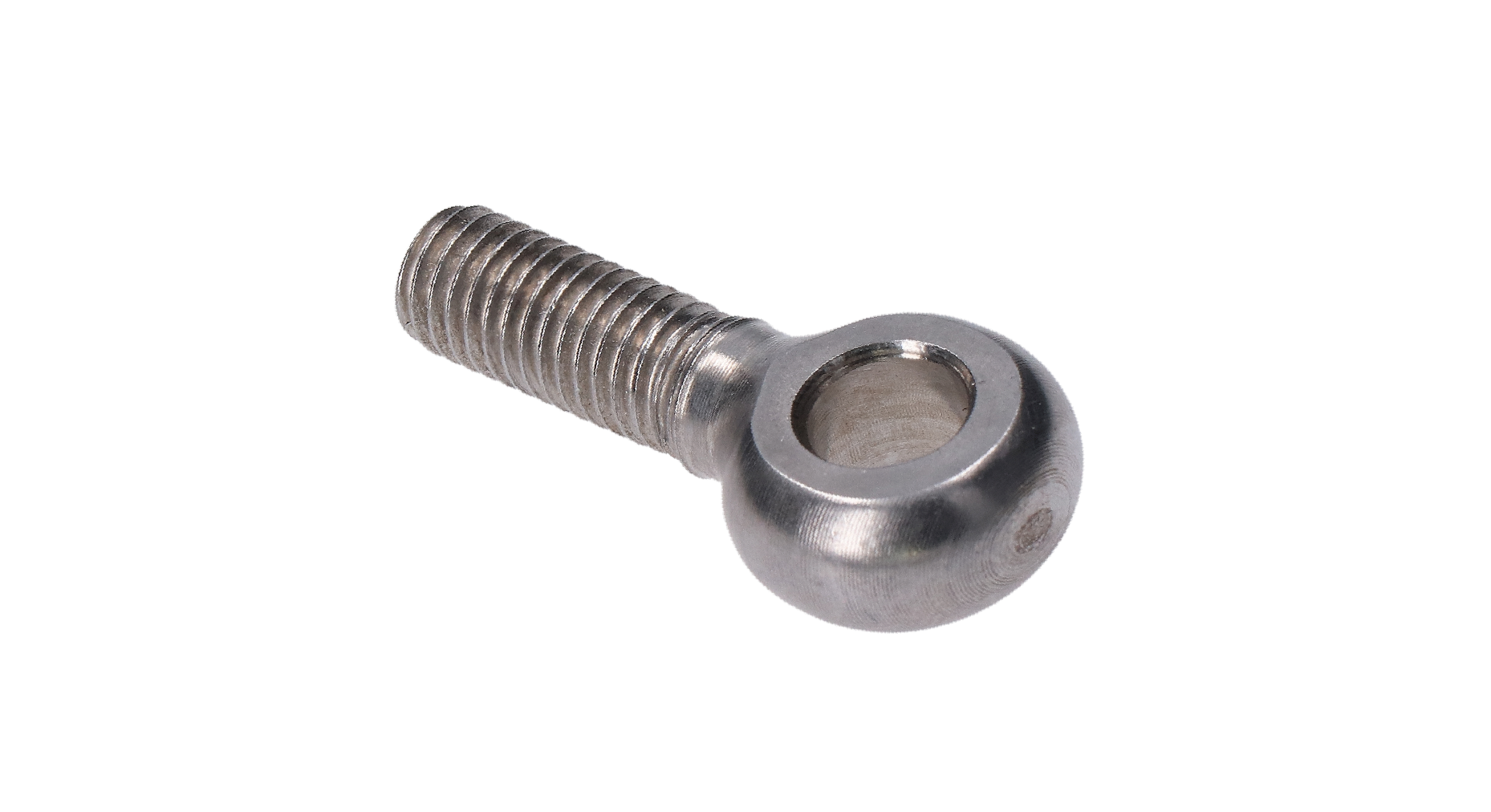 Nerezový úchyt s okem DIN444, M8, celý závit, AISI304