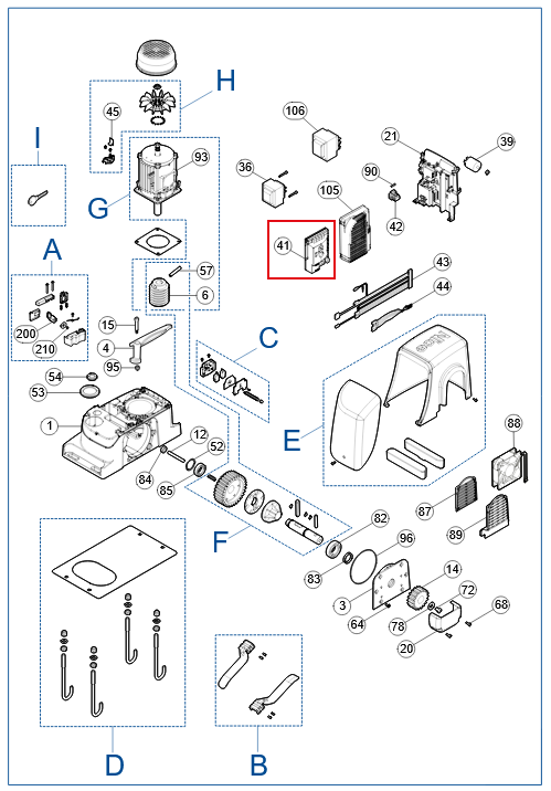 Invertor pro řídicí jednotku pro RUN 2500IR01/A