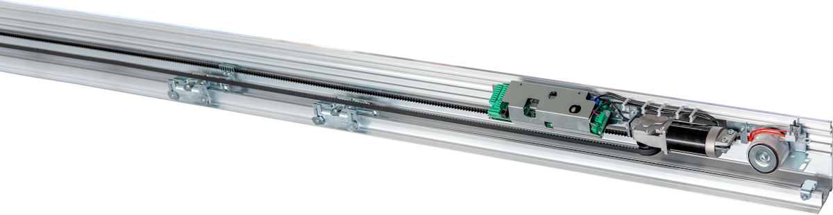 Pohon pre automatické dveře - dvojkřídlo L=4100mm