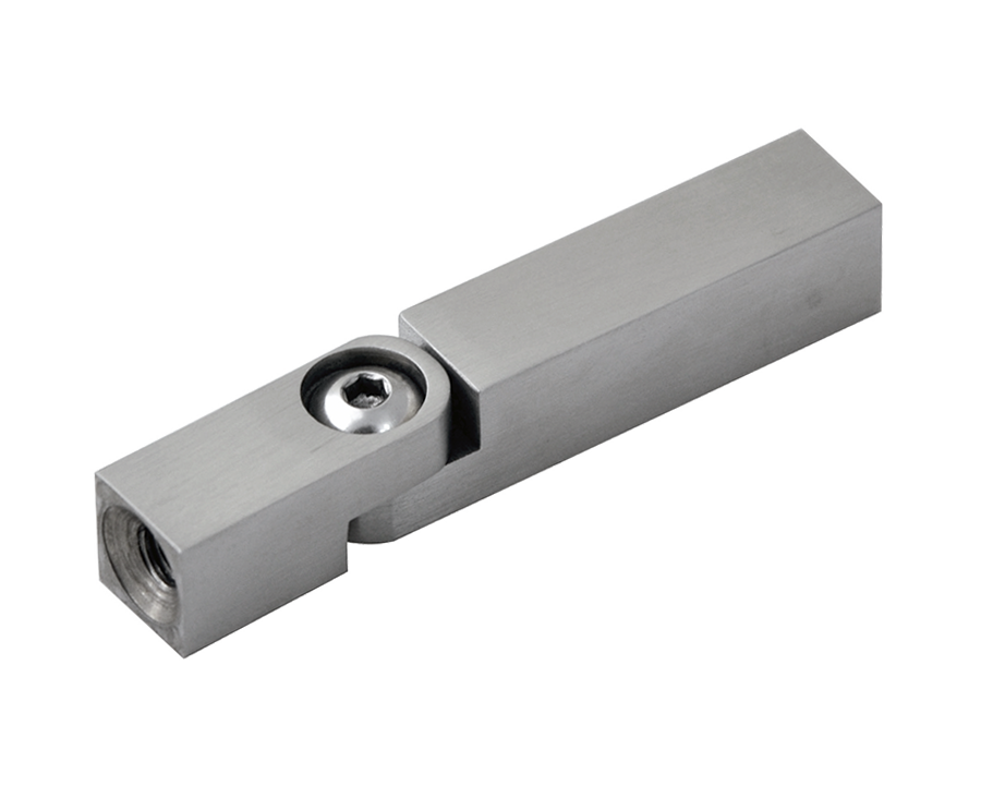 Čep s kloubem 12 x 12 x 68 mm, závit M6/M8, AISI 304