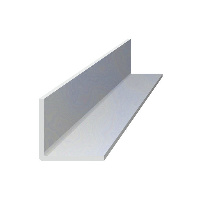 Tyč prierezu L 20x20x3mm, čierna S235, rovnomerná L=6000mm, cena za 1ks(6m)