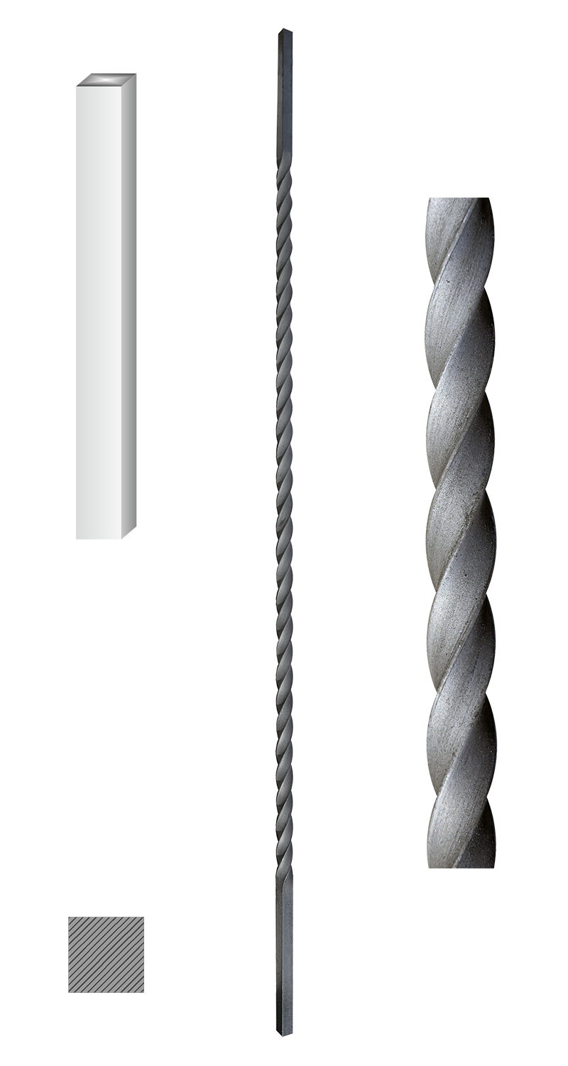 Tyč 12 x 12 x 1000 mm