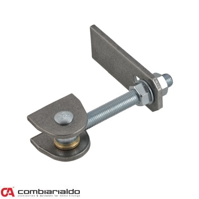 Combi Arialdo Navařovací pant M12, otevíratelný 180°, nastavitelný 2D, částečně pozinkovaný