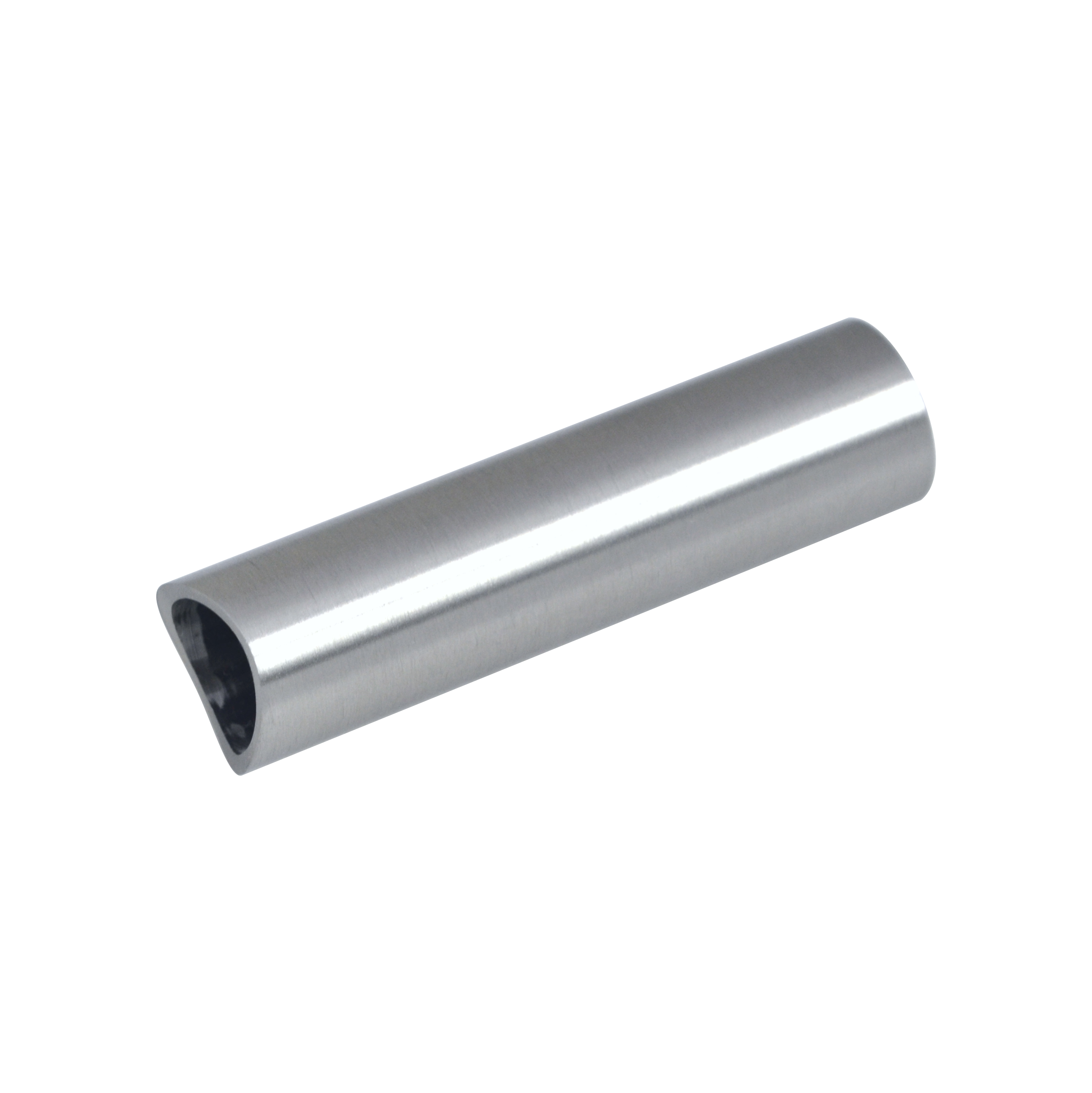 Přechod mezi sloupem ø 42,4 mm a deskou, broušená, L = 75 mm