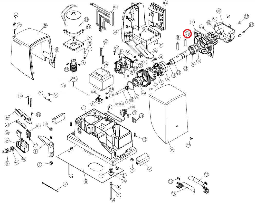 PMCS8.4630 pojistný kolík pro RB