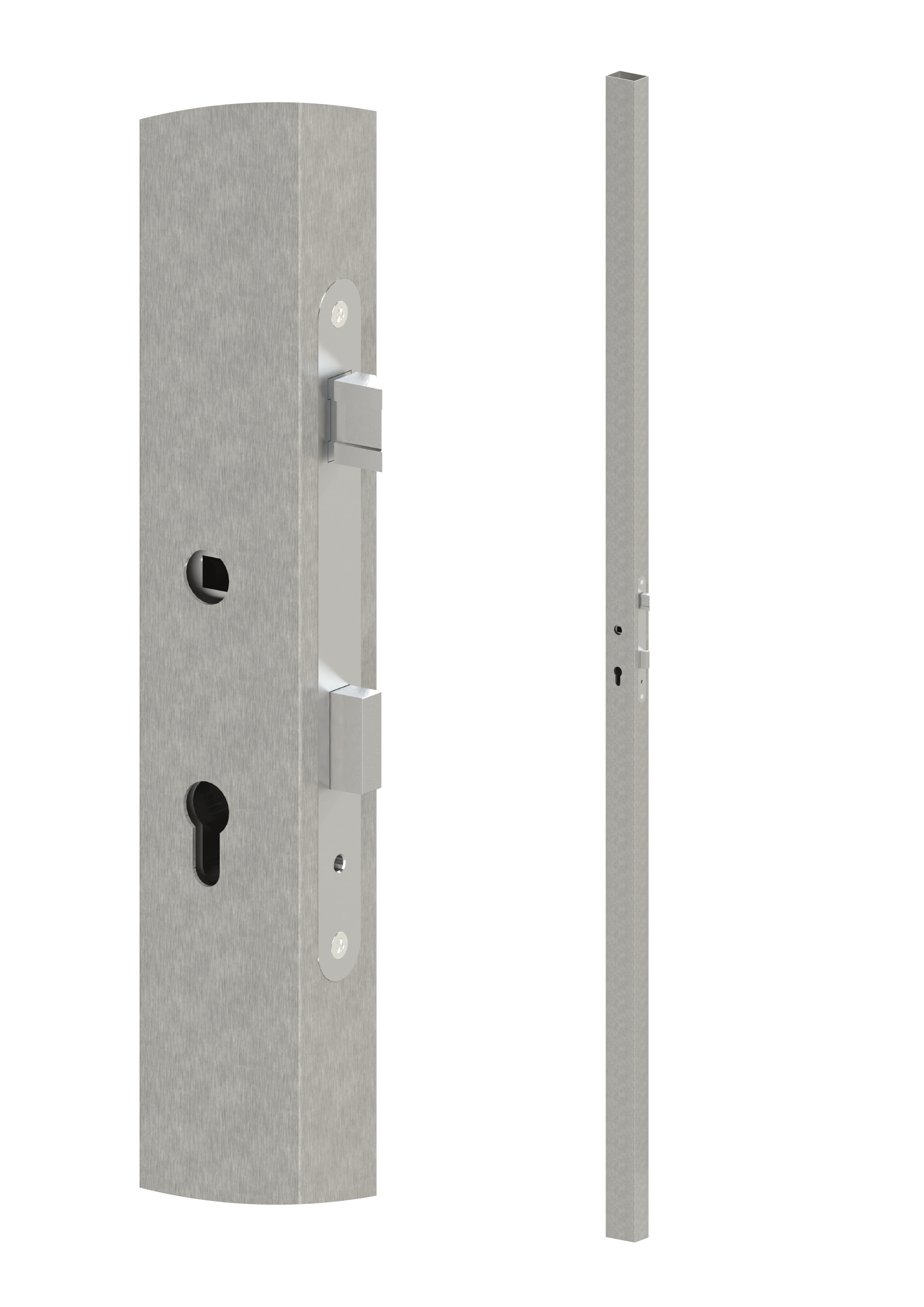 Profil 60 x 40 x 1,5 x 2000 mm se zapuštěným zámkem, pozink