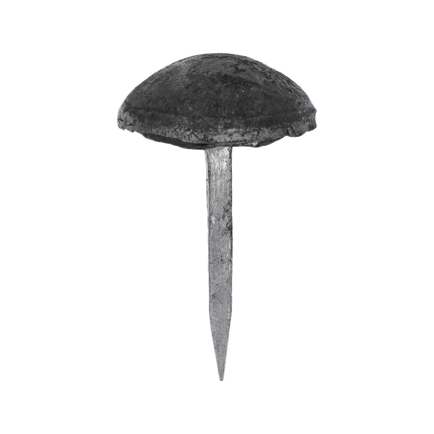 Kovaný hřebík, hlavička ø 25 x 10 mm, hrot 3 x 2 x 24 mm