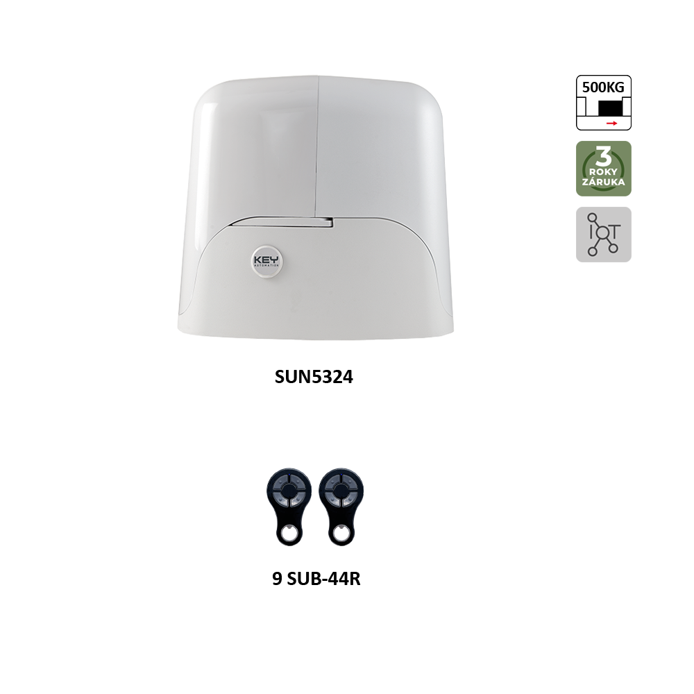 SUNKIT pro posuvnou bránu do 500 kg