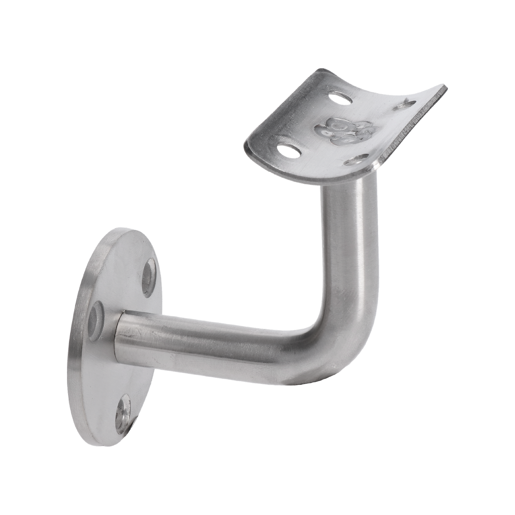 Držák madla ø 42,4 mm na stěnu, broušená nerez AISI 304