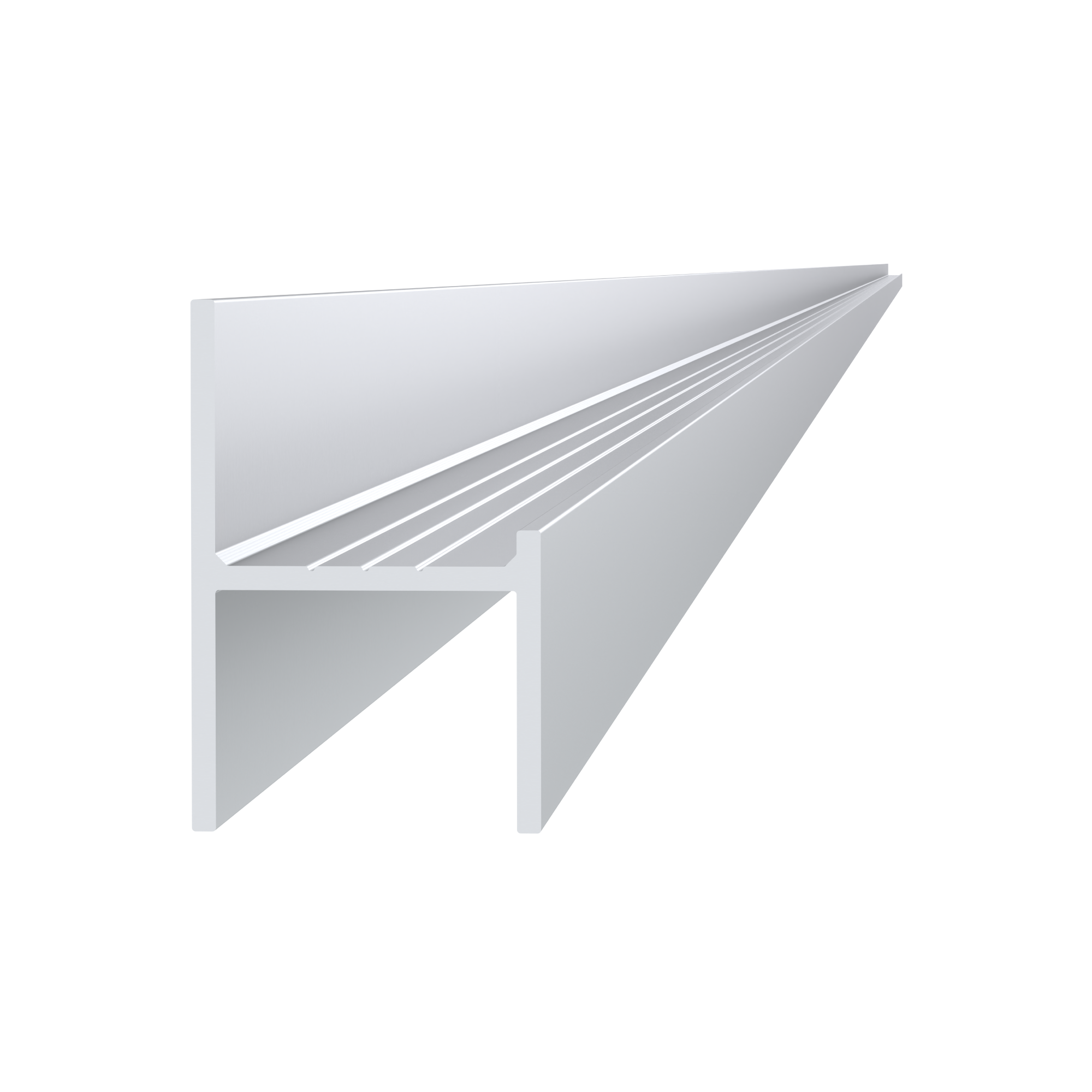 Poškodený UT profil 29 x 44 x 6000 mm, Al, bez povrchovej úpravy