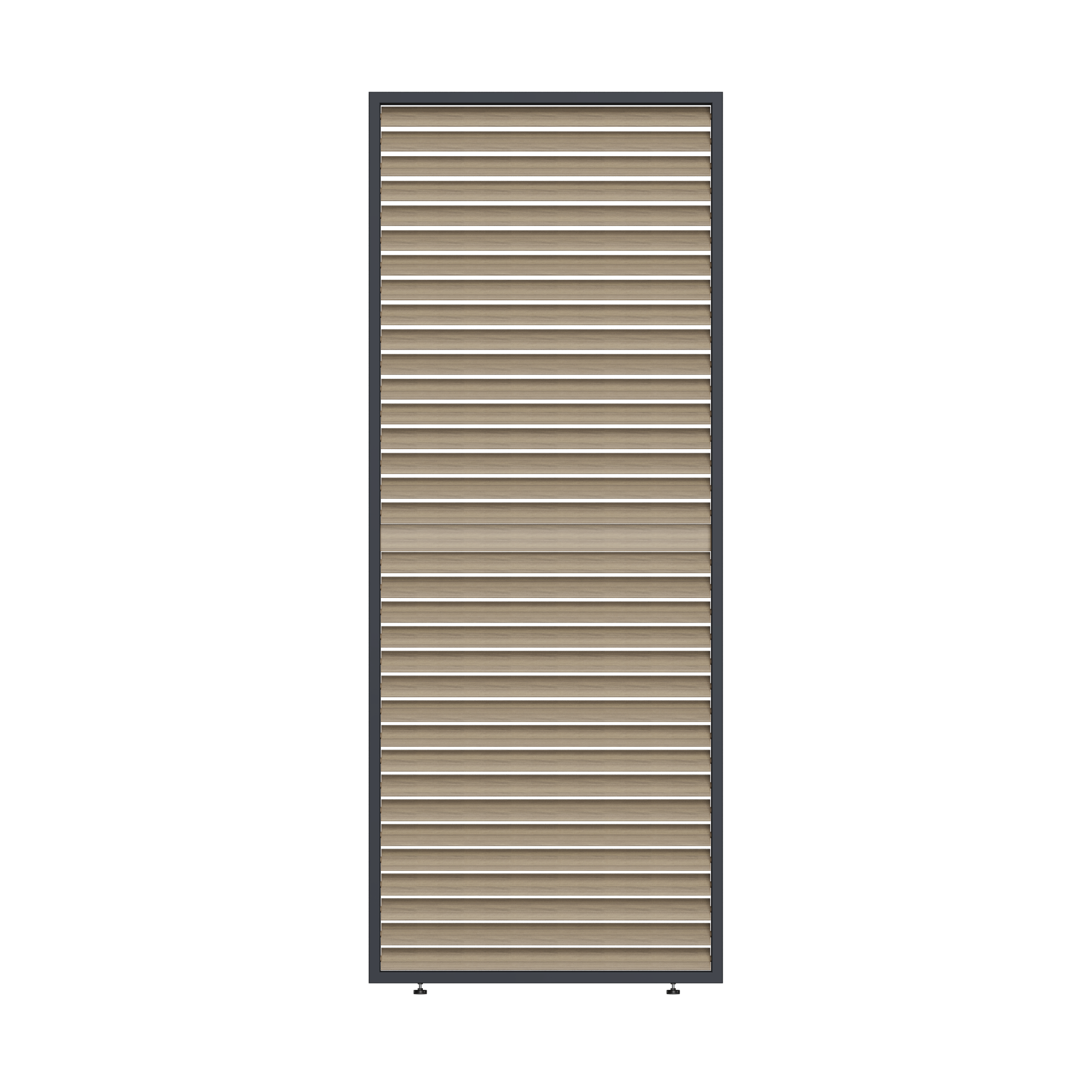 Horizontální lamelový panel pro pergolu 1 m, otočný